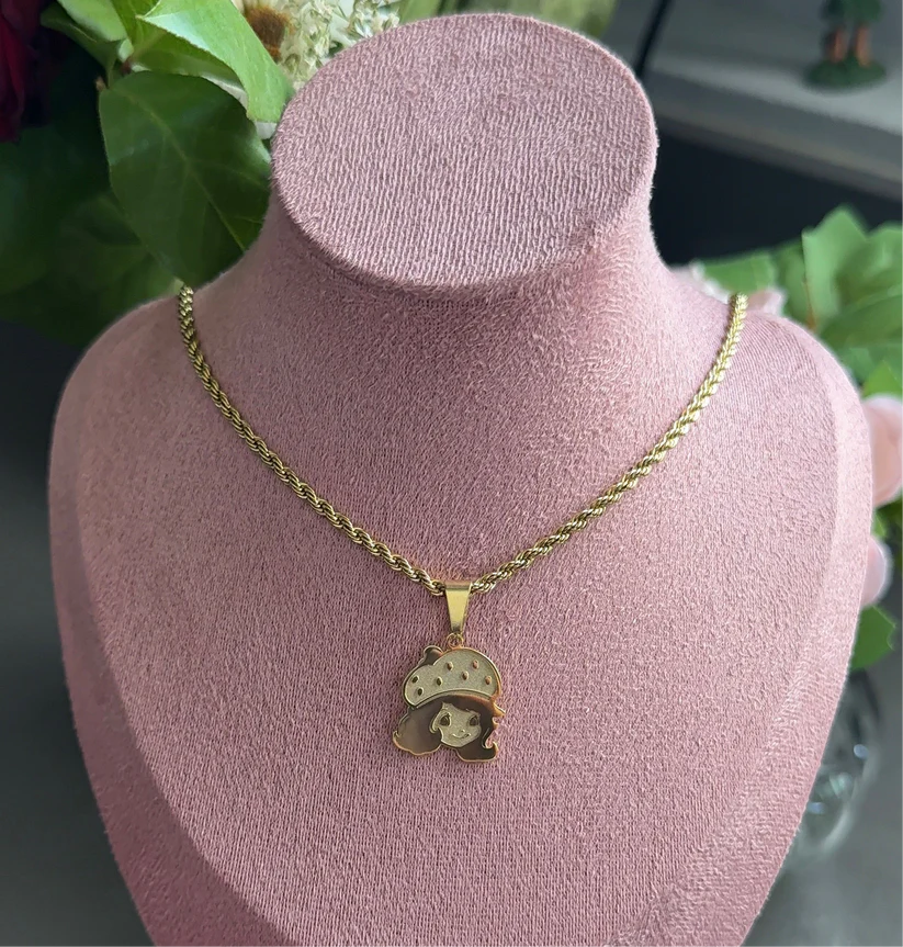 Strawberry Shortcake Pendant Necklaces